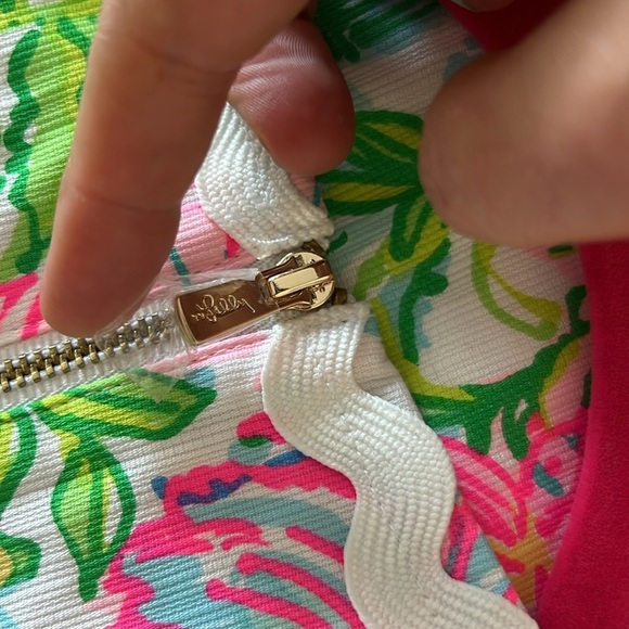 NWT Lilly Pulitzer Mila Stretch Shift Dress Multi Paradise Found Sz 4 - Picture 13 of 13